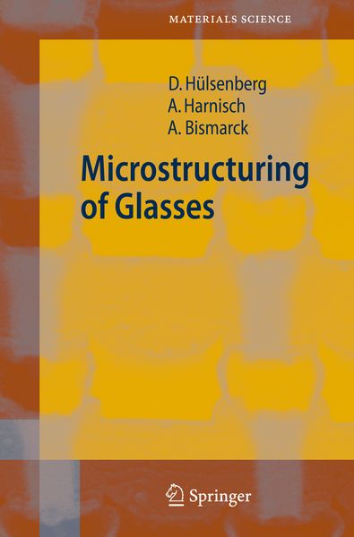 Produktbild: Microstructuring of Glasses