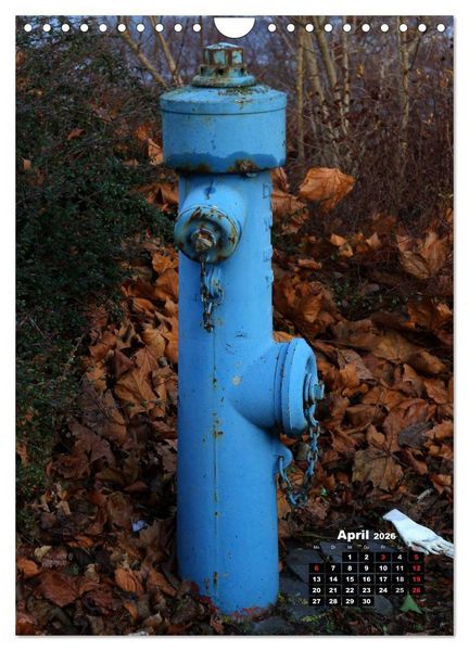 Produktbild: Nostalgie Hydranten (Wandkalender 2026 DIN A4 hoch), CALVENDO Monatskalender