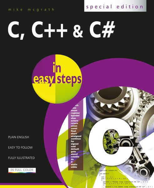 Produktbild: C, C++ & C# in easy steps
