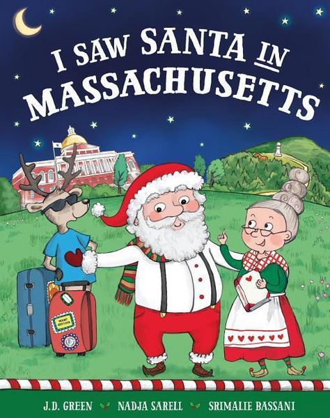 Produktbild: Green, J: I Saw Santa in Massachusetts