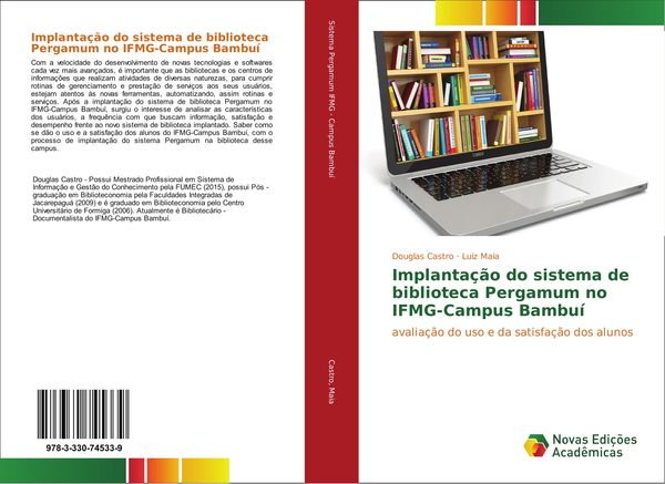 Produktbild: Implanta&ccedil;&atilde;o do sistema de biblioteca Pergamum no IFMG-Campus Bambu&iacute;