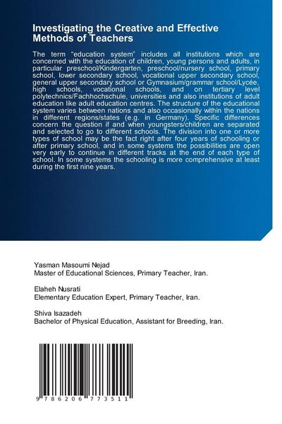 Produktbild: Investigating the Creative and Effective Methods of Teachers