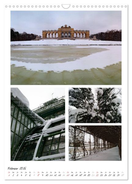 Produktbild: Schloss Sch&ouml;nbrunn im Wandel der Jahreszeiten (Wandkalender 2026 DIN A3 hoch), CALVENDO Monatskalender