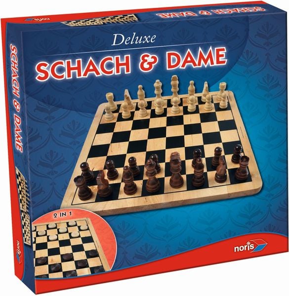 Deluxe Holz - Schach & Dame online kaufen