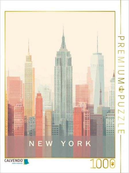 Produktbild: CALVENDO Puzzle New York | 1000 Teile Lege-Gr&ouml;&szlig;e 64x48cm Foto-Puzzle f&uuml;r gl&uuml;ckliche Stunden