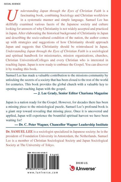 Produktbild: Understanding Japan Through the Eyes of Christian Faith