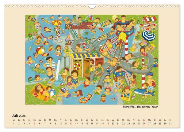 Produktbild: Wimmelbilder (Wandkalender 2026 DIN A3 quer), CALVENDO Monatskalender