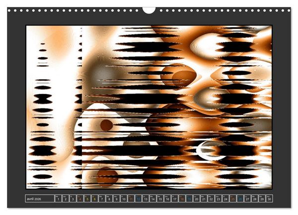 Produktbild: Art palette terre (Calendrier mural 2026 DIN A3 vertical), CALVENDO calendrier mensuel