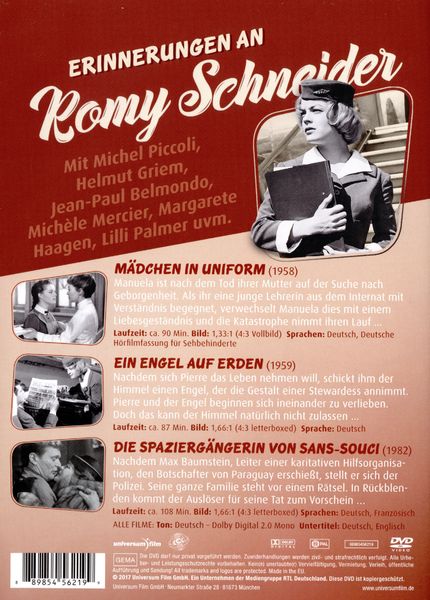 Erinnerungen an Romy Schneider  [3 DVDs]