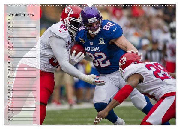 Produktbild: Sport. American Football (Wandkalender 2026 DIN A2 quer), CALVENDO Monatskalender
