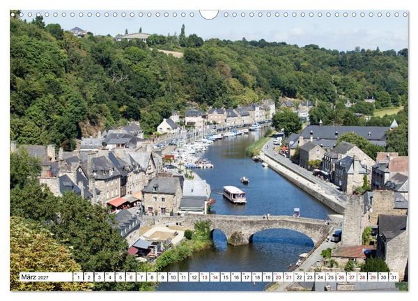Produktbild: Hausbooturlaub Frankreich - Bretagne (Wandkalender 2027 DIN A3 quer), CALVENDO Monatskalender