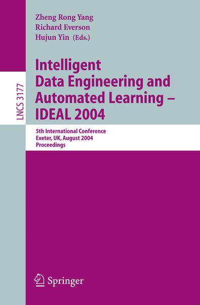 Produktbild: Intelligent Data Engineering and Automated Learning - IDEAL 2004