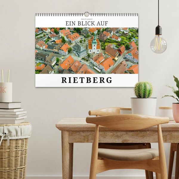 Produktbild: Ein Blick auf Rietberg (Wandkalender 2026 DIN A3 quer), CALVENDO Monatskalender