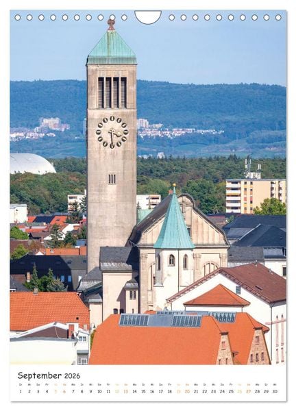 Produktbild: Rennstadt Hockenheim (Wandkalender 2026 DIN A4 hoch), CALVENDO Monatskalender