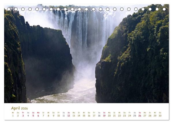 Produktbild: VICTORIAF&Auml;LLE Wunder der Natur (Tischkalender 2026 DIN A5 quer), CALVENDO Monatskalender