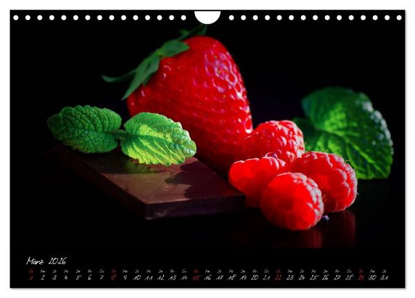 Produktbild: Frische Fr&uuml;chte Kalender (Wandkalender 2026 DIN A4 quer), CALVENDO Monatskalender
