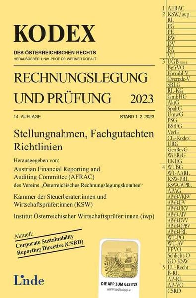 KODEX Rechnungslegung und Prüfung 2023