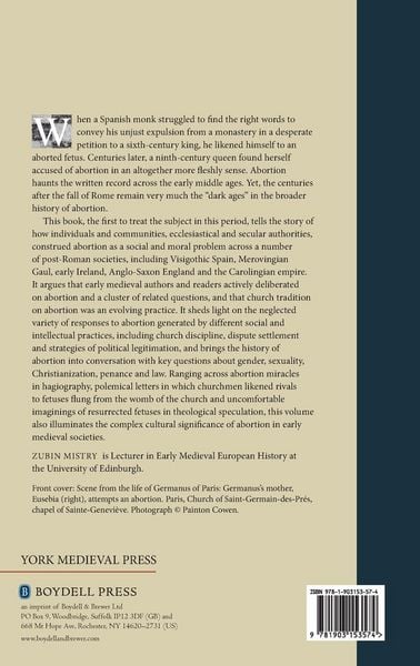 Produktbild: Abortion in the Early Middle Ages, C.500-900