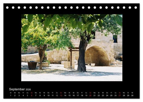 Produktbild: Traumhaftes Zypern (Tischkalender 2026 DIN A5 quer), CALVENDO Monatskalender