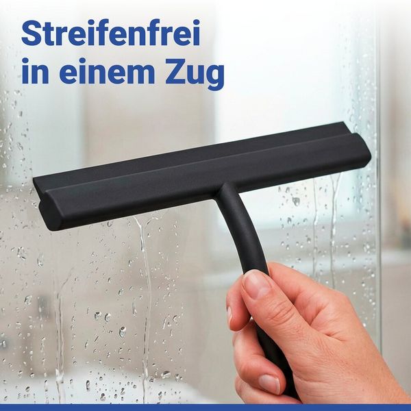 Produktbild: Turbo-Loc&reg; Duschabzieher Mod. Agana, mit magnetischer Wandhalterung