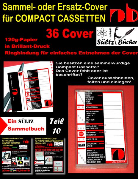 Produktbild: Sammel- oder Ersatz-Cover f&uuml;r Compact Cassetten