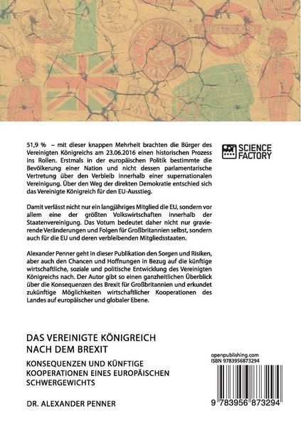 Produktbild: Das Vereinigte K&ouml;nigreich nach dem Brexit