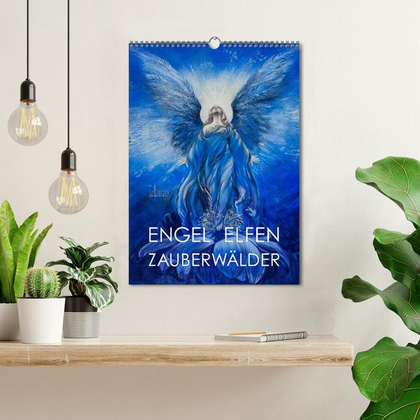 Produktbild: Engel Elfen Zauberw&auml;lder (Wandkalender 2026 DIN A3 hoch), CALVENDO Monatskalender