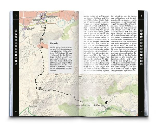 Produktbild: KOMPASS Wanderführer Kreta mit Weitwanderweg E4, 75 Touren mit Extra-Tourenkarte