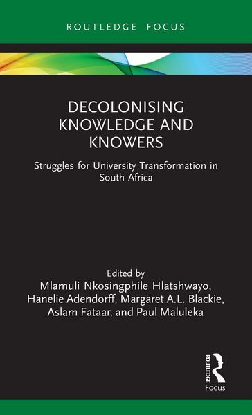 Produktbild: Decolonising Knowledge and Knowers