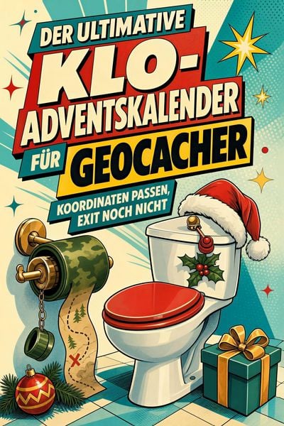Produktbild: Der ultimative Klo-Adventskalender f&uuml;r Geocacher