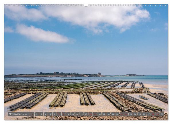 Produktbild: Normandie entdecken (Wandkalender 2026 DIN A2 quer), CALVENDO Monatskalender