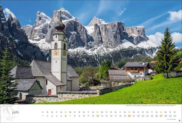 Produktbild: S&uuml;dtirol Globetrotter Kalender 2027 - Von romantischen T&auml;lern und schroffer Bergwelt