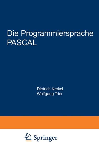 Produktbild: Die Programmiersprache PASCAL