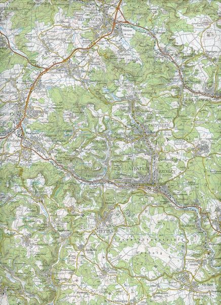Produktbild: Albstadt 1 : 100 000