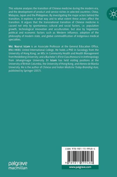 Produktbild: Chinese Medicine and Transnational Transition during the Modern Era