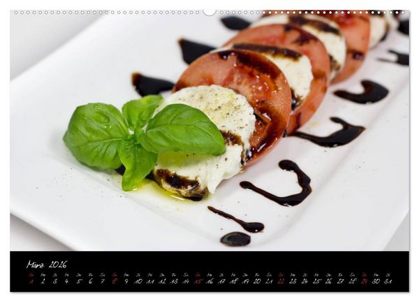 Produktbild: Food-Fotografie (Wandkalender 2026 DIN A2 quer), CALVENDO Monatskalender