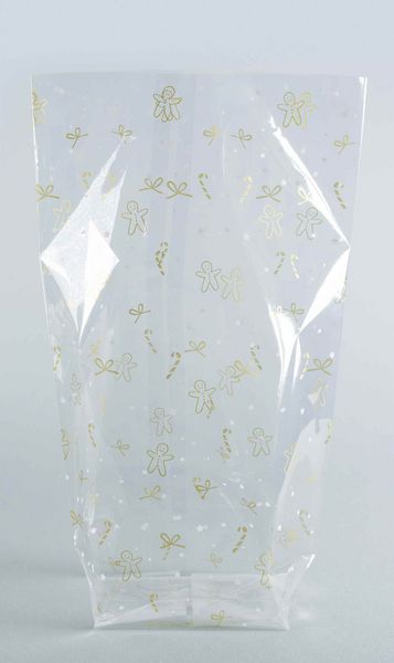 Produktbild: Folia Bio Zellglasbeutel M Weihnachten, 115x190mm, 10 St&uuml;ck