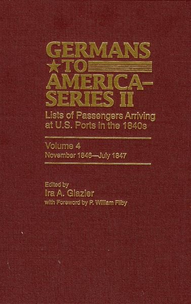 Produktbild: Germans to America (Series II), November 1846-July 1847