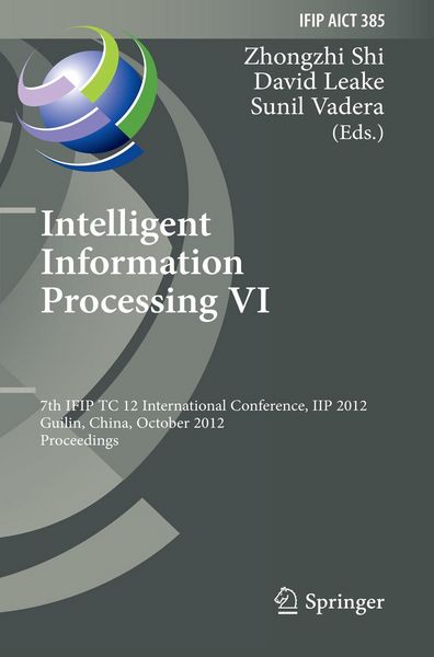Produktbild: Intelligent Information Processing VI