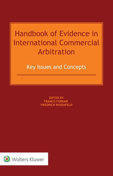 Produktbild: Handbook of Evidence in International Commercial Arbitration