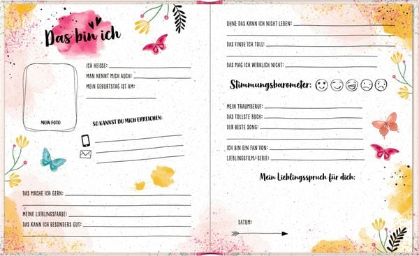 Produktbild: Freundebuch &ndash; Best friends forever