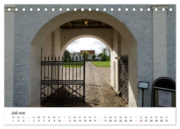 Produktbild: D&auml;nemark &ndash; Unterwegs in J&uuml;tland 2026 (Tischkalender 2026 DIN A5 quer), CALVENDO Monatskalender