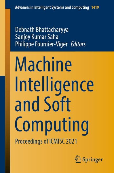 Produktbild: Machine Intelligence and Soft Computing