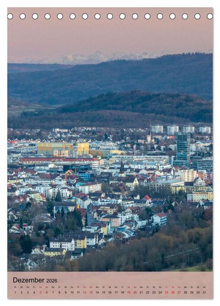 Produktbild: Singen am Hohentwiel (Tischkalender 2026 DIN A5 hoch), CALVENDO Monatskalender