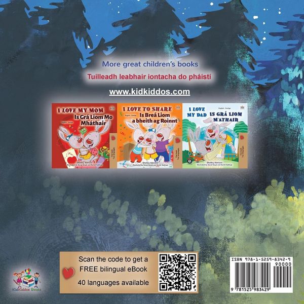 Produktbild: Under the Stars (English Irish Bilingual Kids Book)