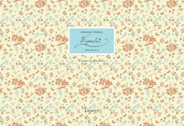 Produktbild: Wiegenlied &raquo;Guten Abend, gut' Nacht&laquo;. Opus 49, Nr. 4