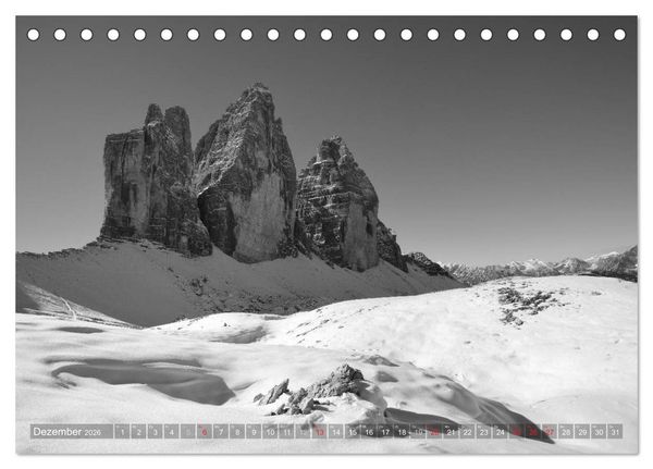 Produktbild: Bergsucht 2026 (Tischkalender 2026 DIN A5 quer), CALVENDO Monatskalender