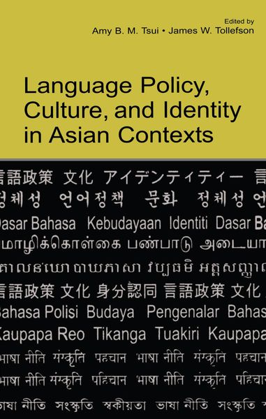 Produktbild: Language Policy, Culture, and Identity in Asian Contexts