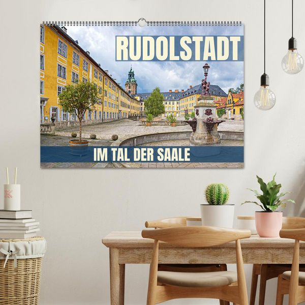 Produktbild: Rudolstadt - im Tal der Saale (Wandkalender 2026 DIN A2 quer), CALVENDO Monatskalender