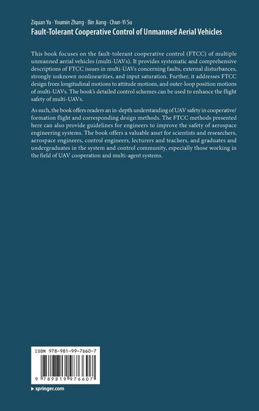Produktbild: Fault-Tolerant Cooperative Control of Unmanned Aerial Vehicles